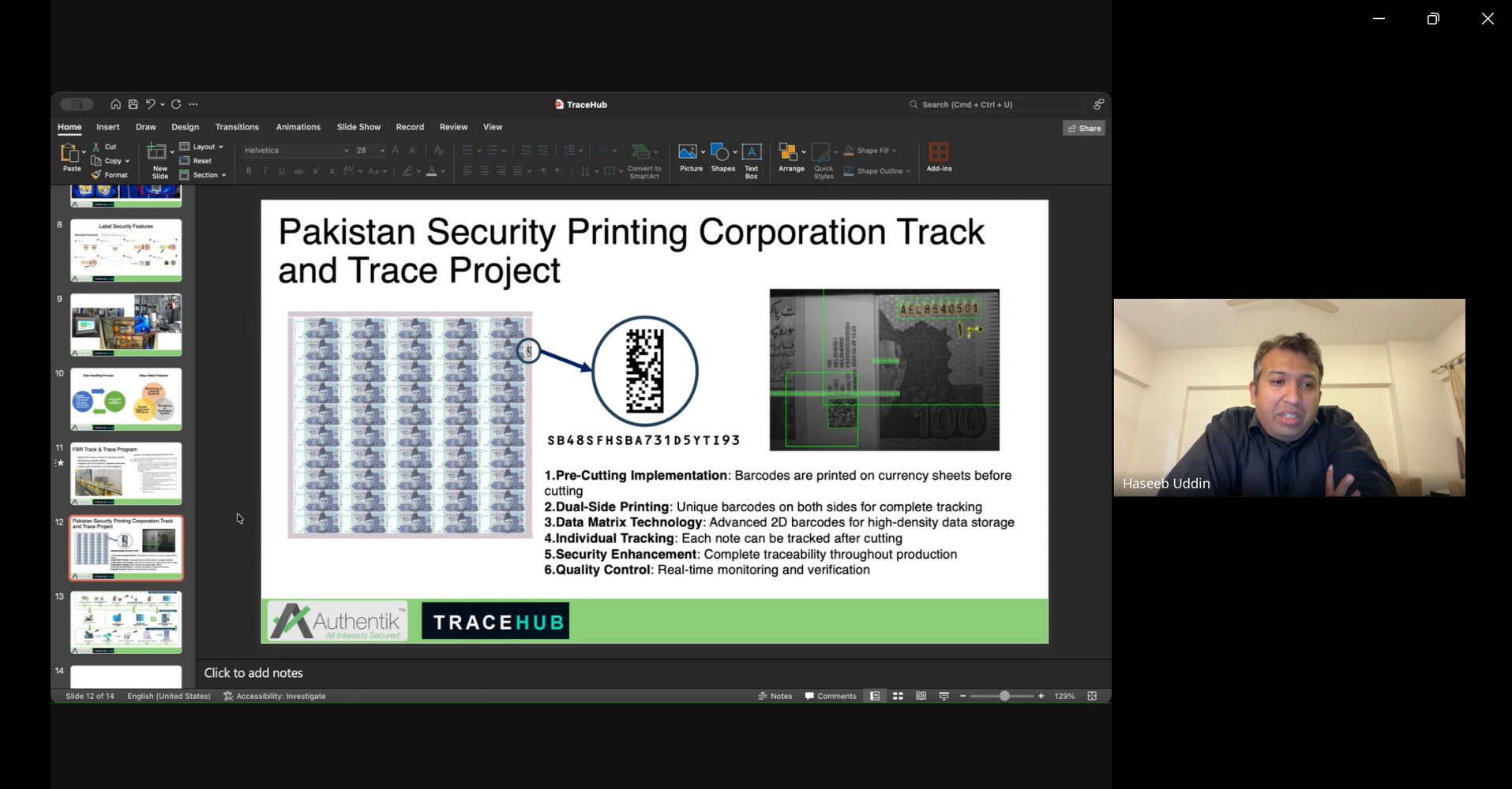 The Pakistan Security Printing Corporation Track and Trace Project.(Case Study)