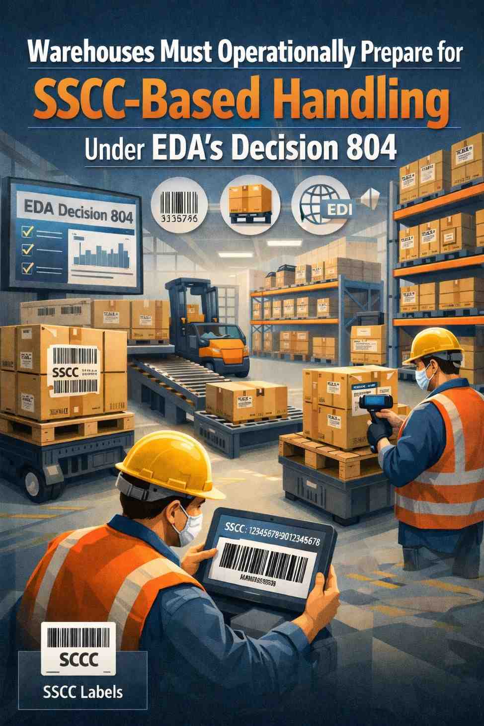 Warehouses Must Operationally Prepare for SSCC-Based Handling Under EDA’s Decision 804