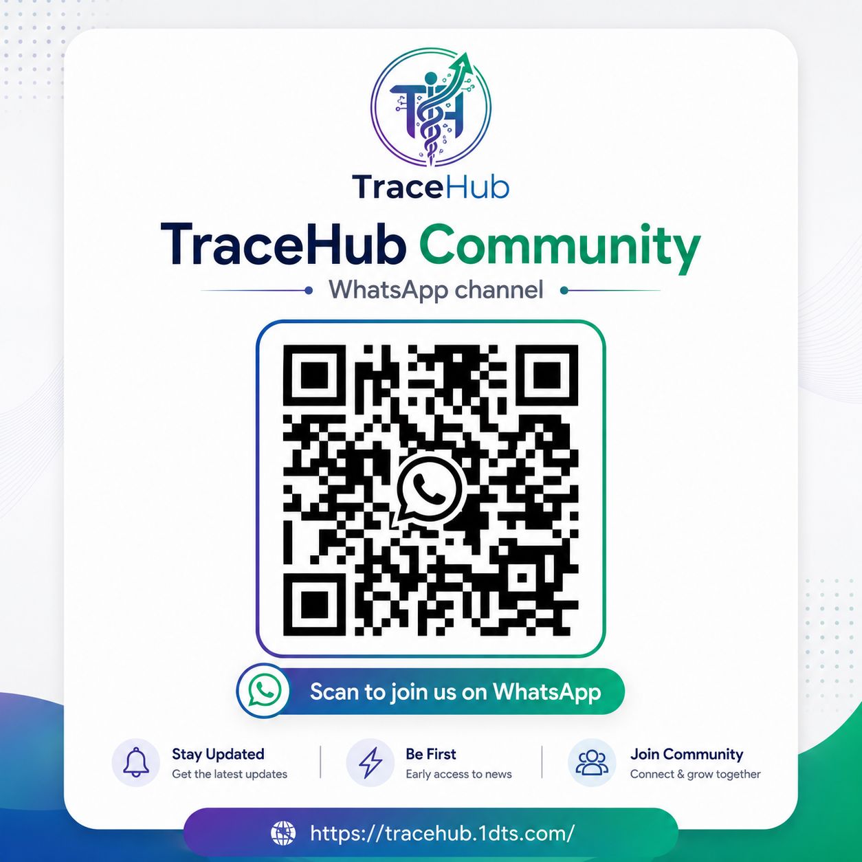 🚀 𝐈𝐧𝐭𝐫𝐨𝐝𝐮𝐜𝐢𝐧𝐠 𝐭𝐡𝐞 𝐓𝐫𝐚𝐜𝐞𝐇𝐮𝐛 𝐂𝐨𝐦𝐦𝐮𝐧𝐢𝐭𝐲 𝐖𝐡𝐚𝐭𝐬𝐀𝐩𝐩 𝐂𝐡𝐚𝐧𝐧𝐞𝐥!