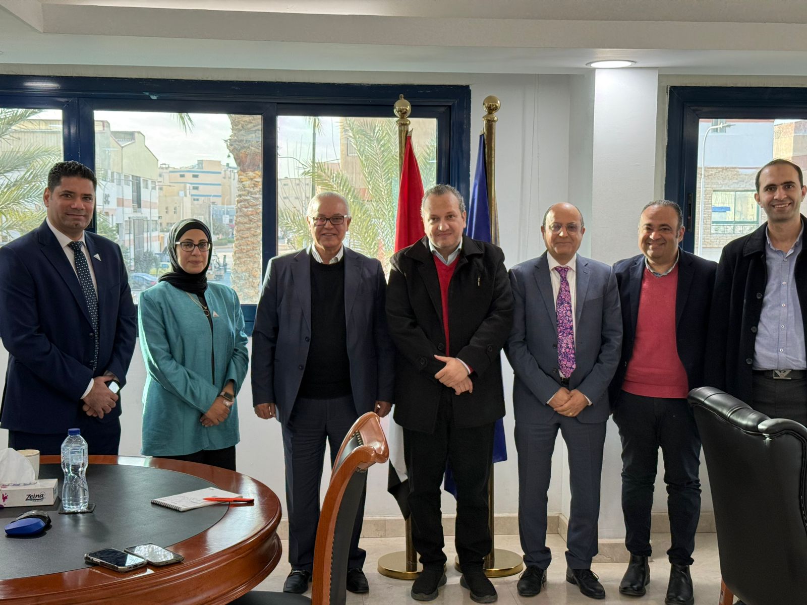 High-Level Strategic Dialogue on T&T With  Head of the Chamber of the Federation of Egyptian Industries